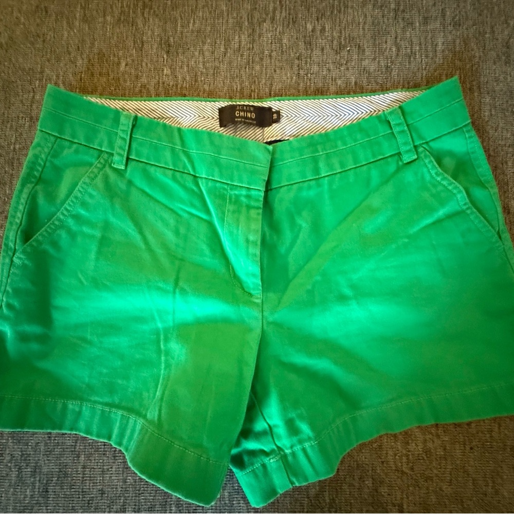 J.Crew Women's Green Shorts